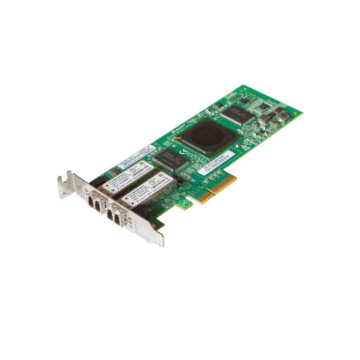 HP QLE2462 AE312A Doal Port Low Profile FC HBA, perspektivisch