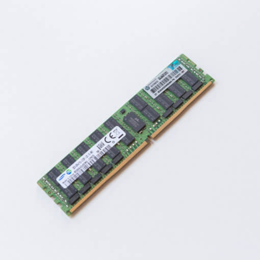 HP 32GB DDR4 registered ECC RAM PC4-2133P 726722-B21 774174-001 752372-081 Vorderseite für gebrauchte Server